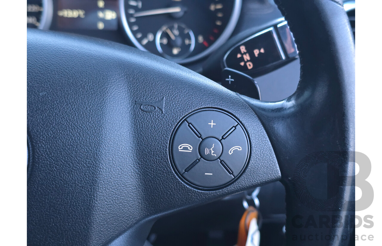 03/2011 Mercedes Benz ML350 CDI AMG Sports (4x4) 164 MY11 4d Wagon Iridium Silver Metallic Turbo Diesel V6 3.0L