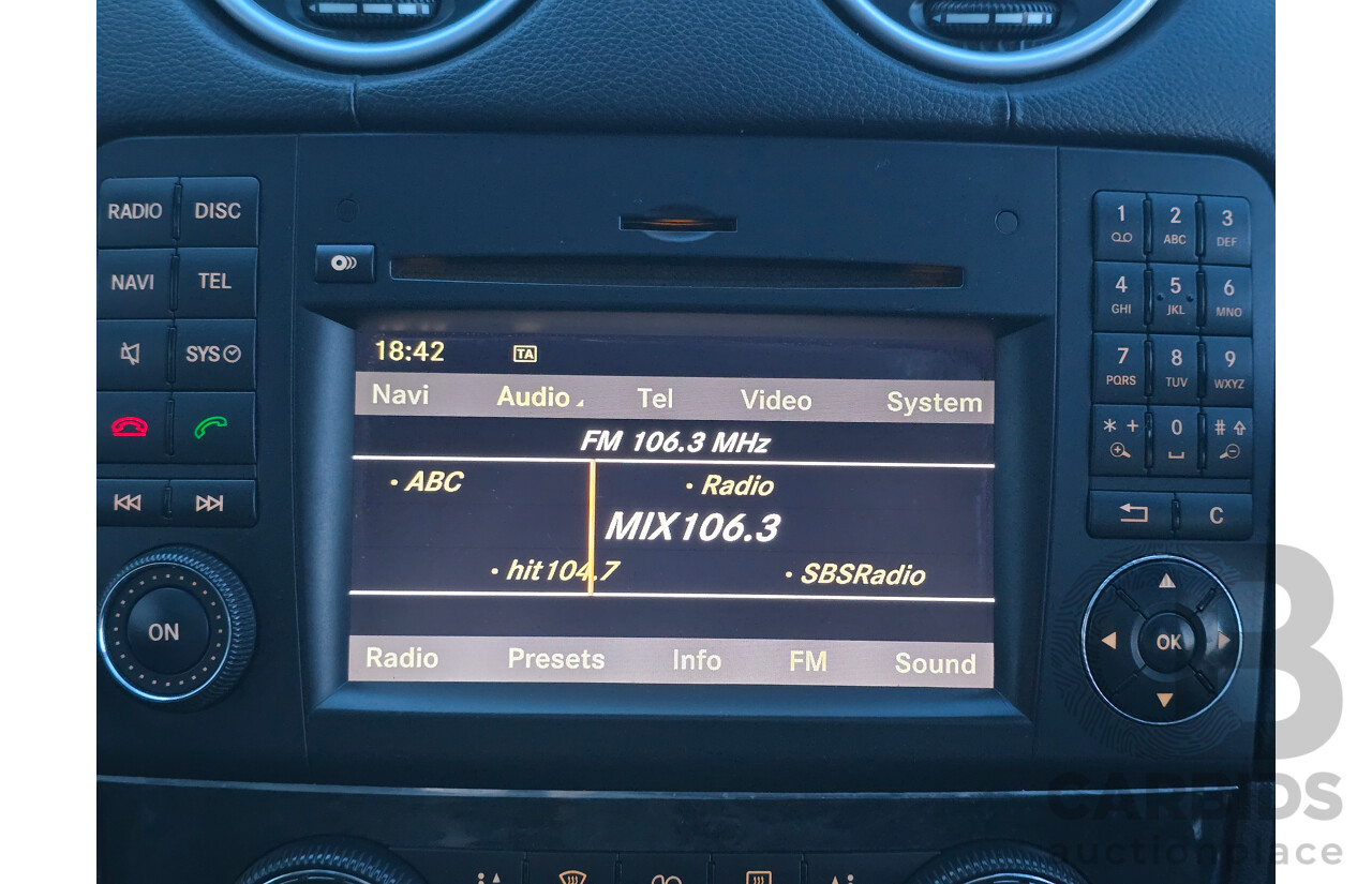 03/2011 Mercedes Benz ML350 CDI AMG Sports (4x4) 164 MY11 4d Wagon Iridium Silver Metallic Turbo Diesel V6 3.0L