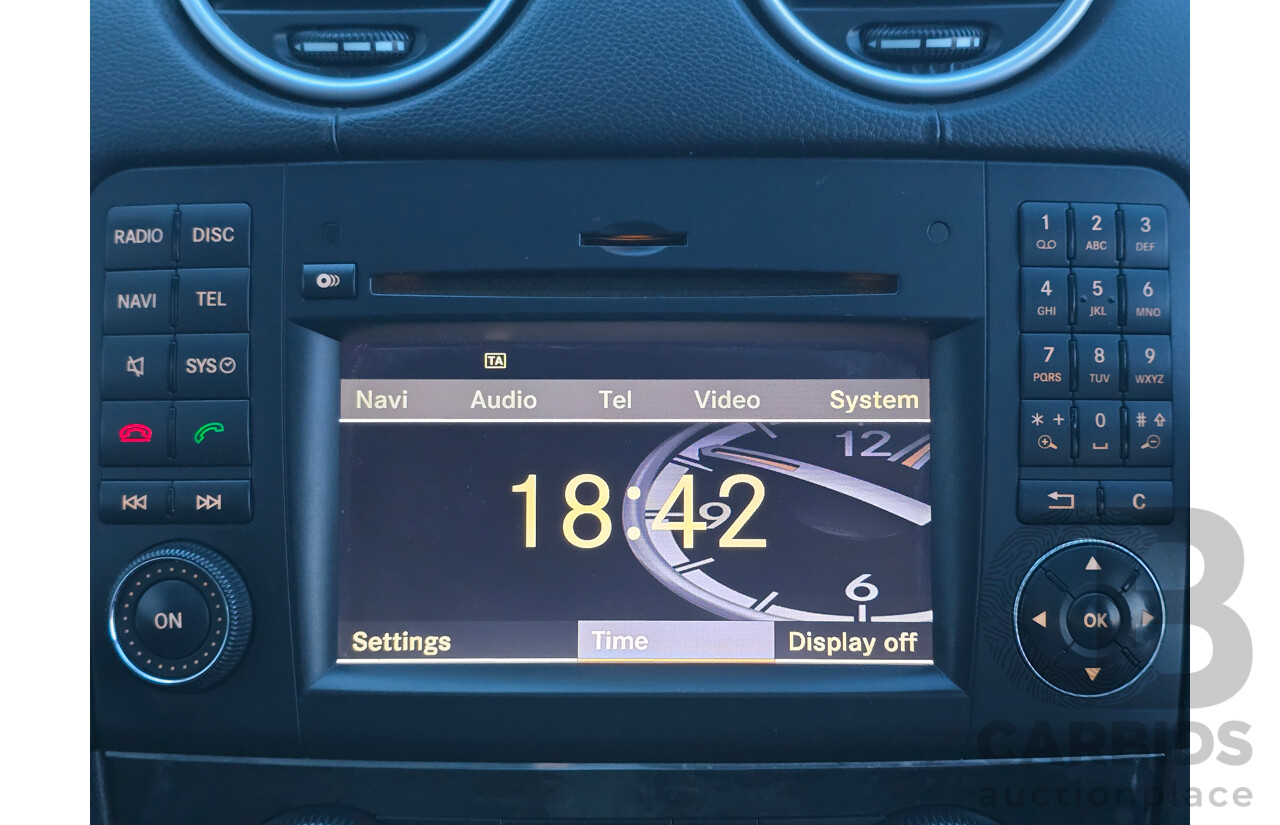 03/2011 Mercedes Benz ML350 CDI AMG Sports (4x4) 164 MY11 4d Wagon Iridium Silver Metallic Turbo Diesel V6 3.0L