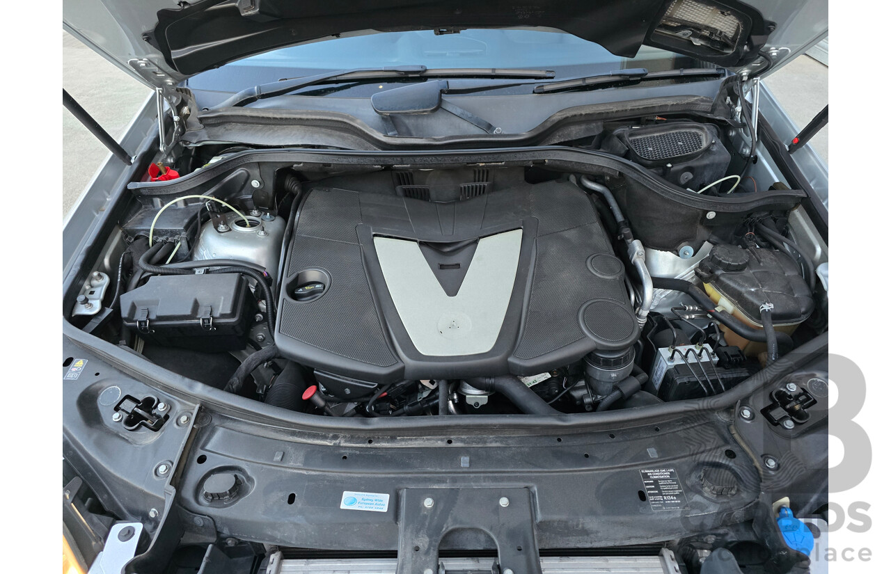 03/2011 Mercedes Benz ML350 CDI AMG Sports (4x4) 164 MY11 4d Wagon Iridium Silver Metallic Turbo Diesel V6 3.0L