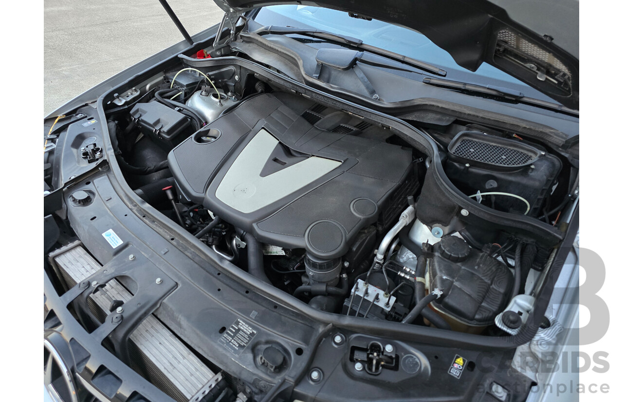 03/2011 Mercedes Benz ML350 CDI AMG Sports (4x4) 164 MY11 4d Wagon Iridium Silver Metallic Turbo Diesel V6 3.0L