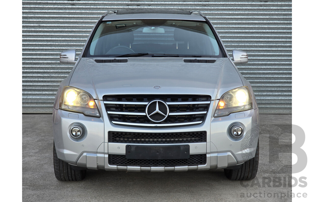 03/2011 Mercedes Benz ML350 CDI AMG Sports (4x4) 164 MY11 4d Wagon Iridium Silver Metallic Turbo Diesel V6 3.0L