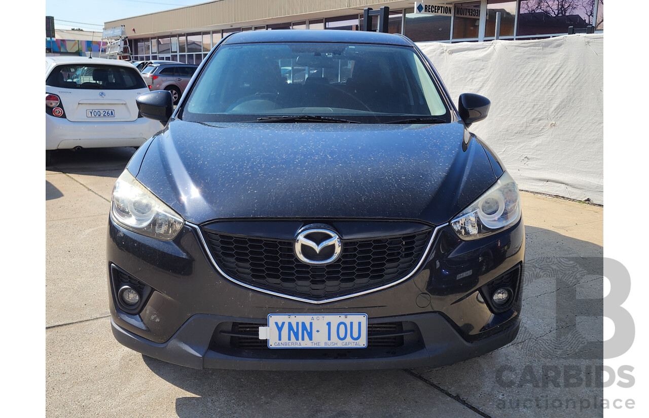 11/2012 Mazda Cx-5 MAXX Sport (4x4)  4d Wagon Black 2.2L