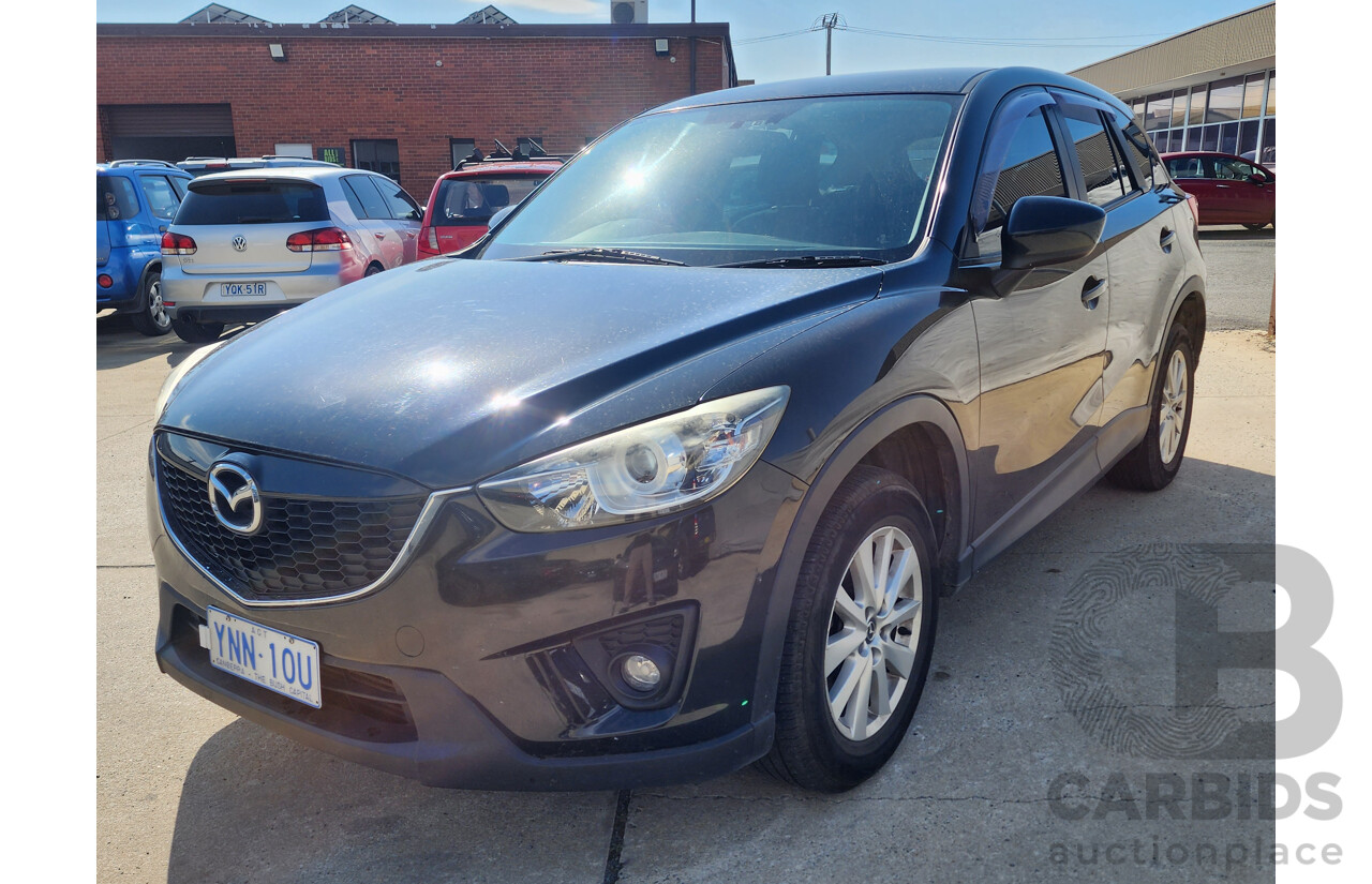 11/2012 Mazda Cx-5 MAXX Sport (4x4)  4d Wagon Black 2.2L