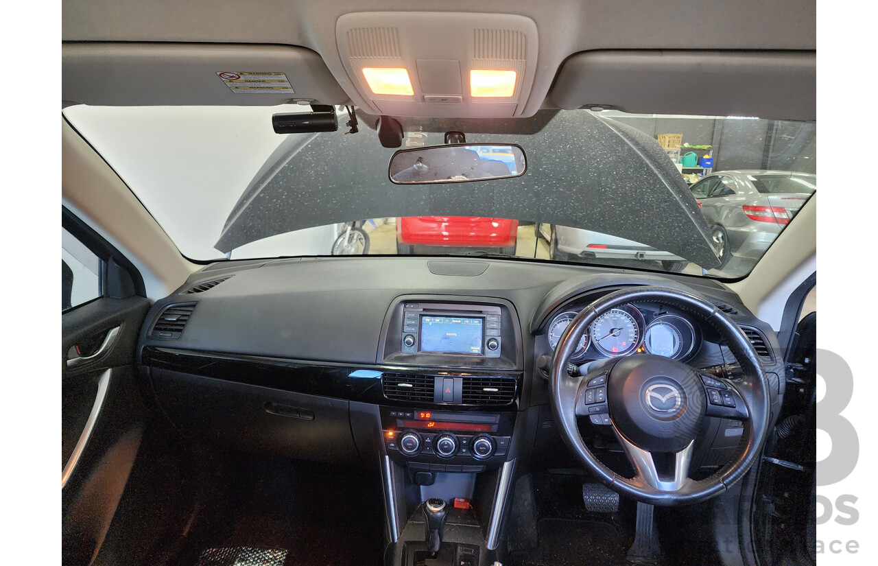 11/2012 Mazda Cx-5 MAXX Sport (4x4)  4d Wagon Black 2.2L
