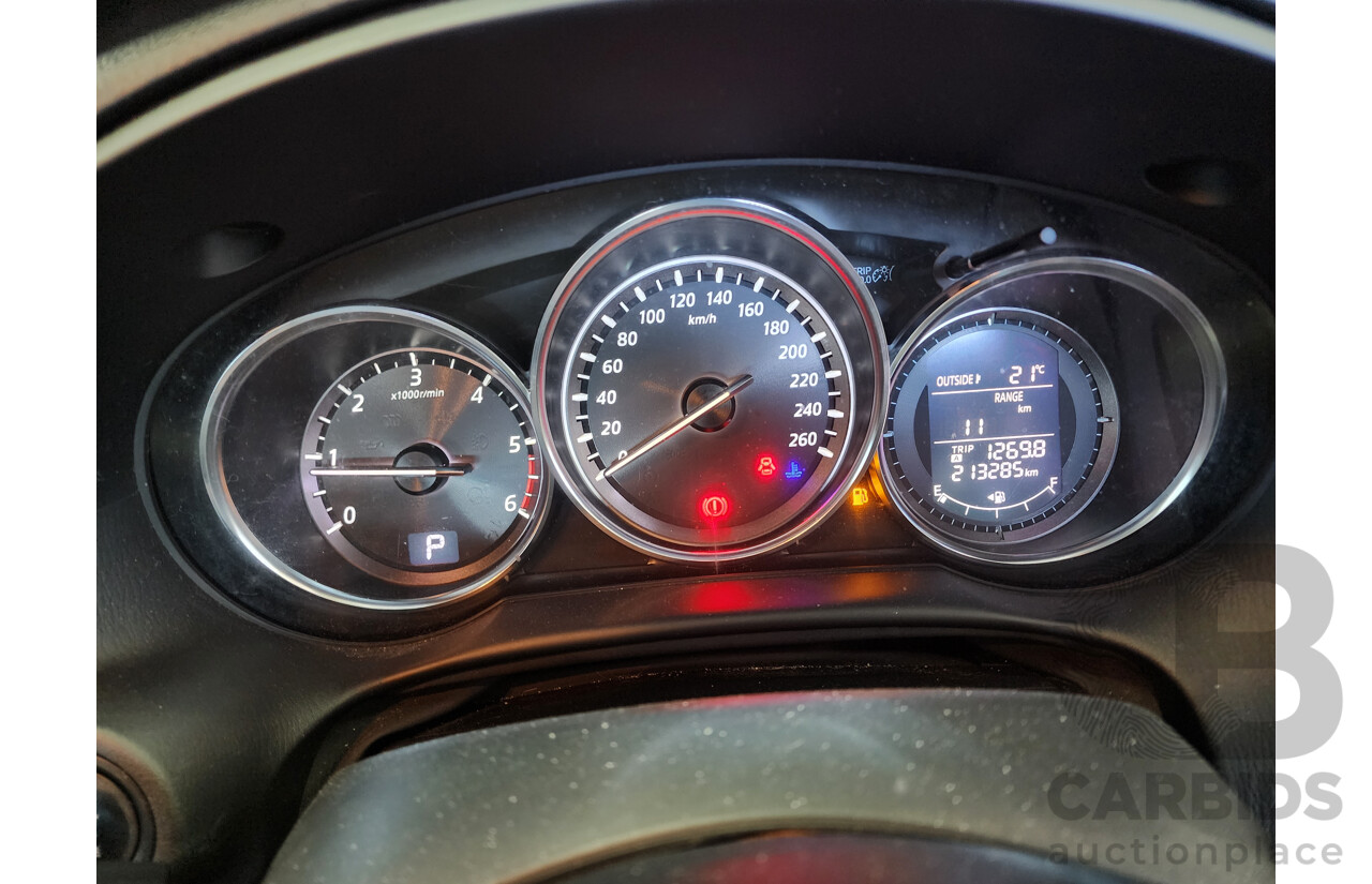 11/2012 Mazda Cx-5 MAXX Sport (4x4)  4d Wagon Black 2.2L