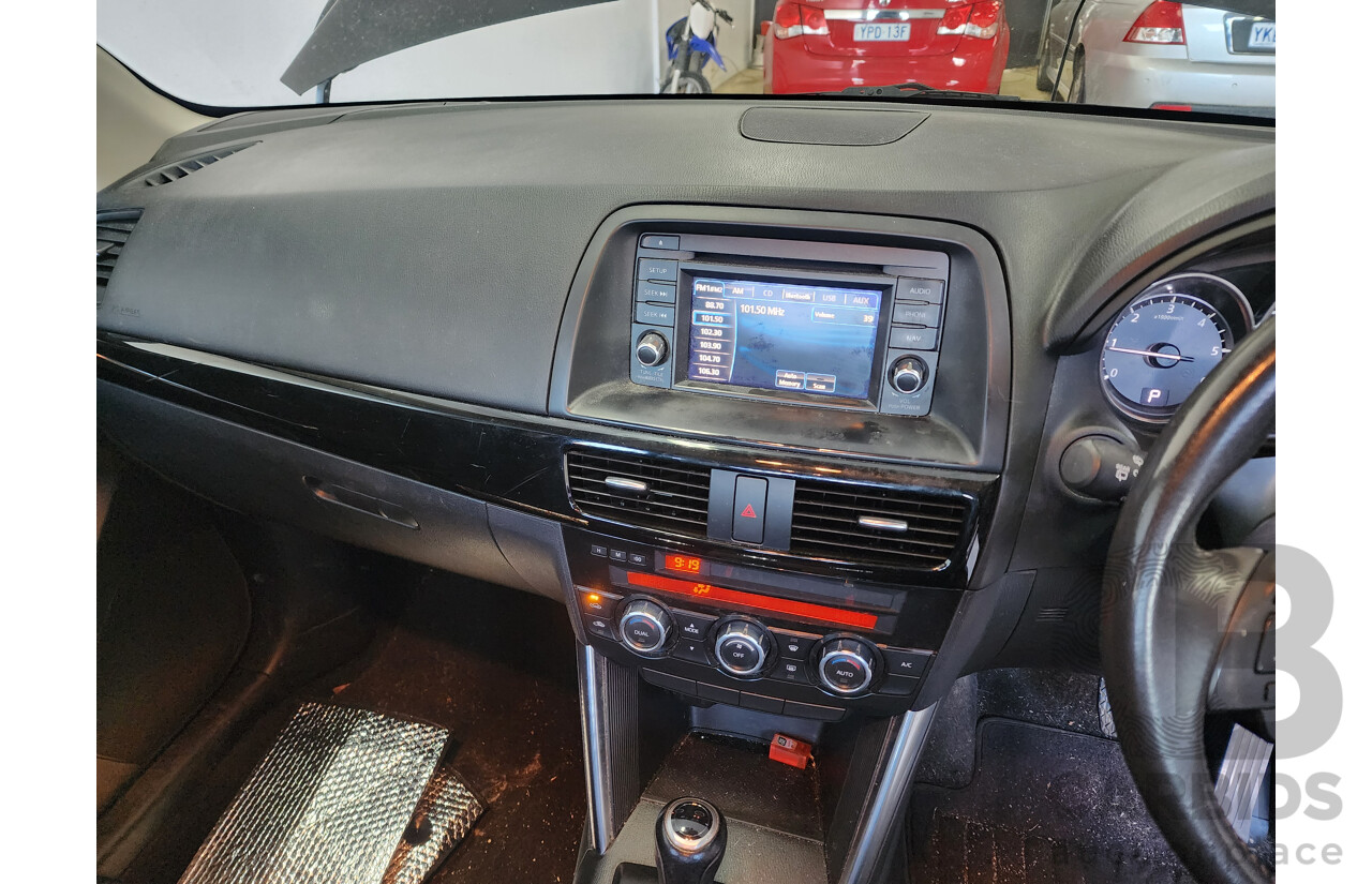 11/2012 Mazda Cx-5 MAXX Sport (4x4)  4d Wagon Black 2.2L