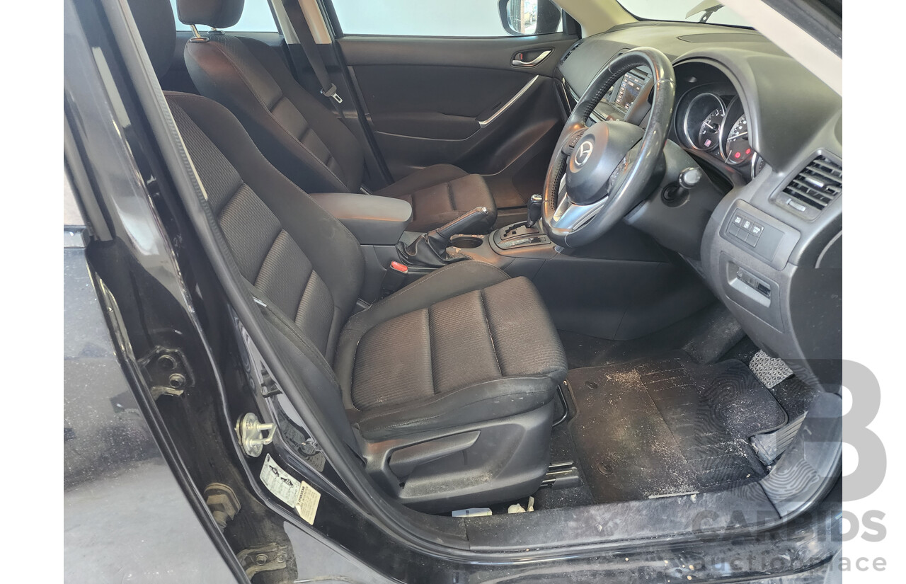 11/2012 Mazda Cx-5 MAXX Sport (4x4)  4d Wagon Black 2.2L