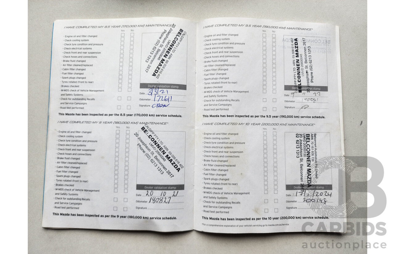 11/2012 Mazda Cx-5 MAXX Sport (4x4)  4d Wagon Black 2.2L