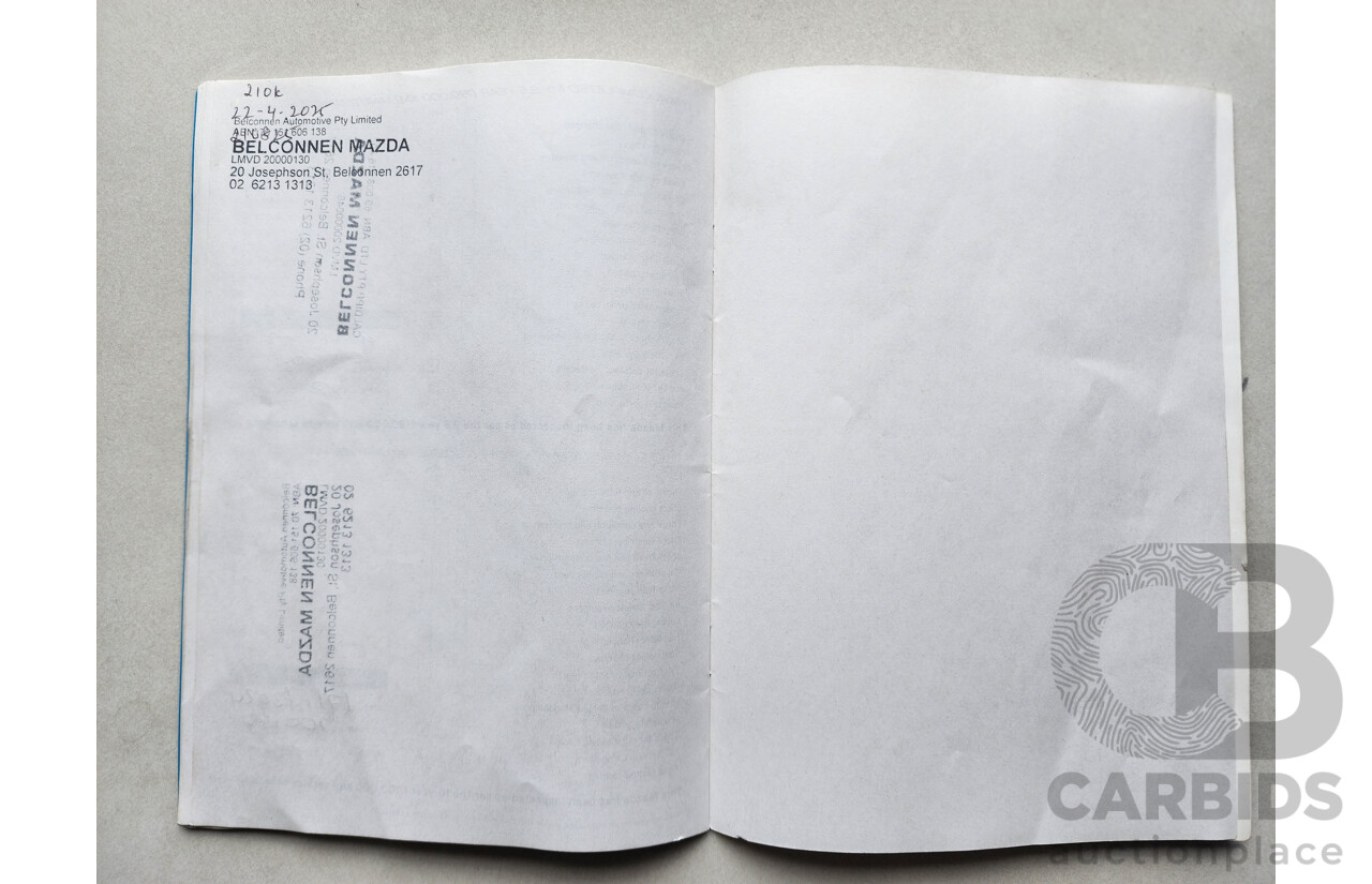 11/2012 Mazda Cx-5 MAXX Sport (4x4)  4d Wagon Black 2.2L