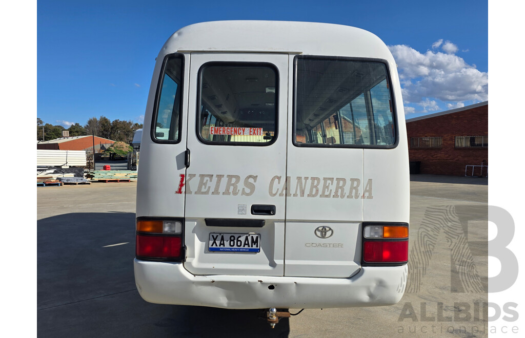 06/1997 Toyota Coaster Bus 4.2L - Lot 1619805 | CARBIDS