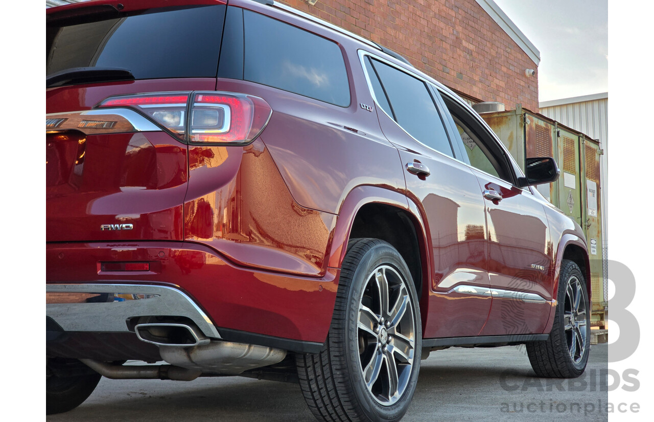 10/2018 Holden Acadia LTZ-V (AWD) MY19 AC 4d Wagon Glory Red V6 3.6L - 7 Seater