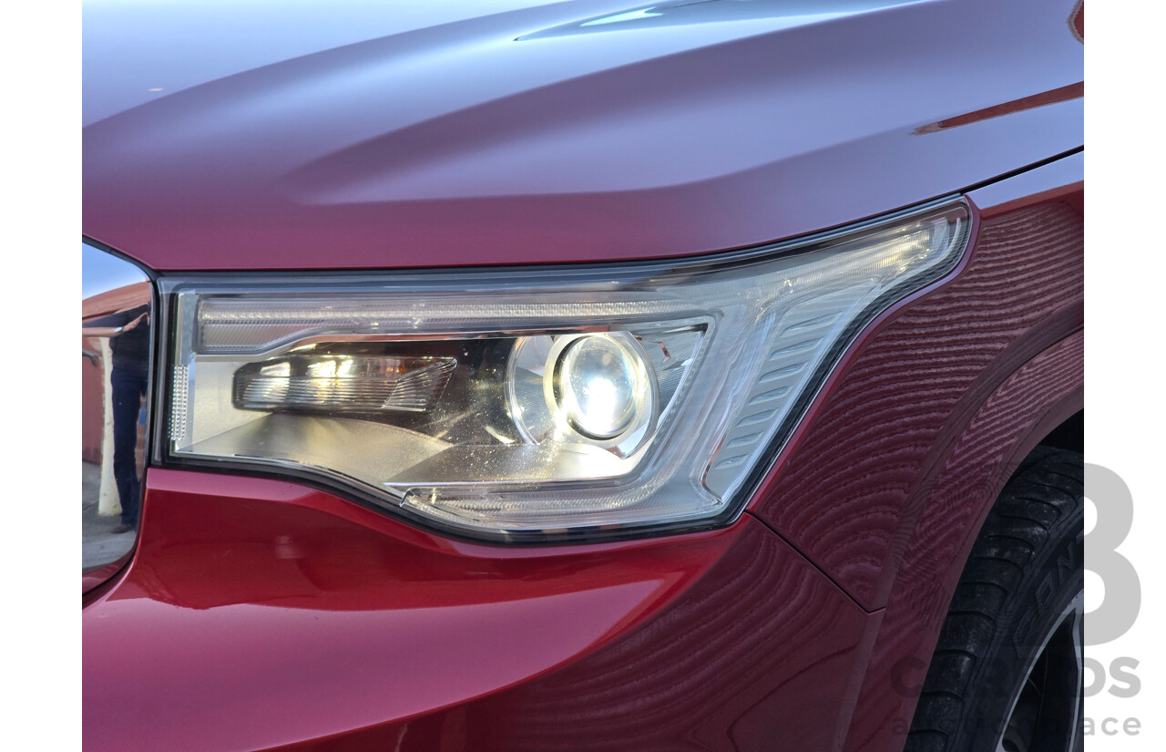 10/2018 Holden Acadia LTZ-V (AWD) MY19 AC 4d Wagon Glory Red V6 3.6L - 7 Seater