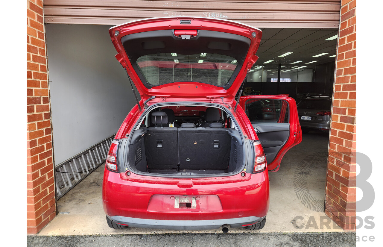 1/2014 Citroen C3 Exclusive 1.6 A5 MY14 5d Hatchback Red 1.6L