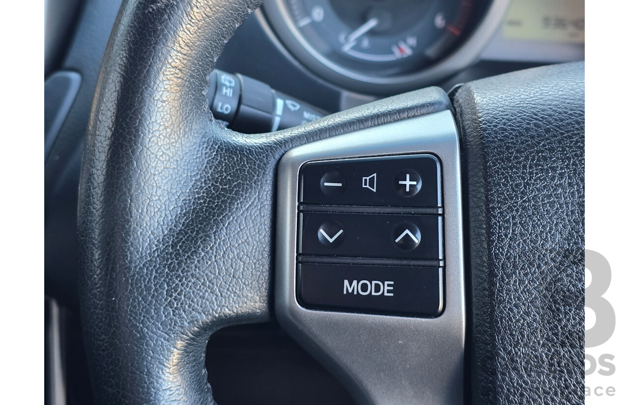 6/2016 Toyota Landcruiser Prado GXL (4x4) GDJ150R MY16 4d Wagon Glacier White Turbo Diesel 2.8L - 7 Seater