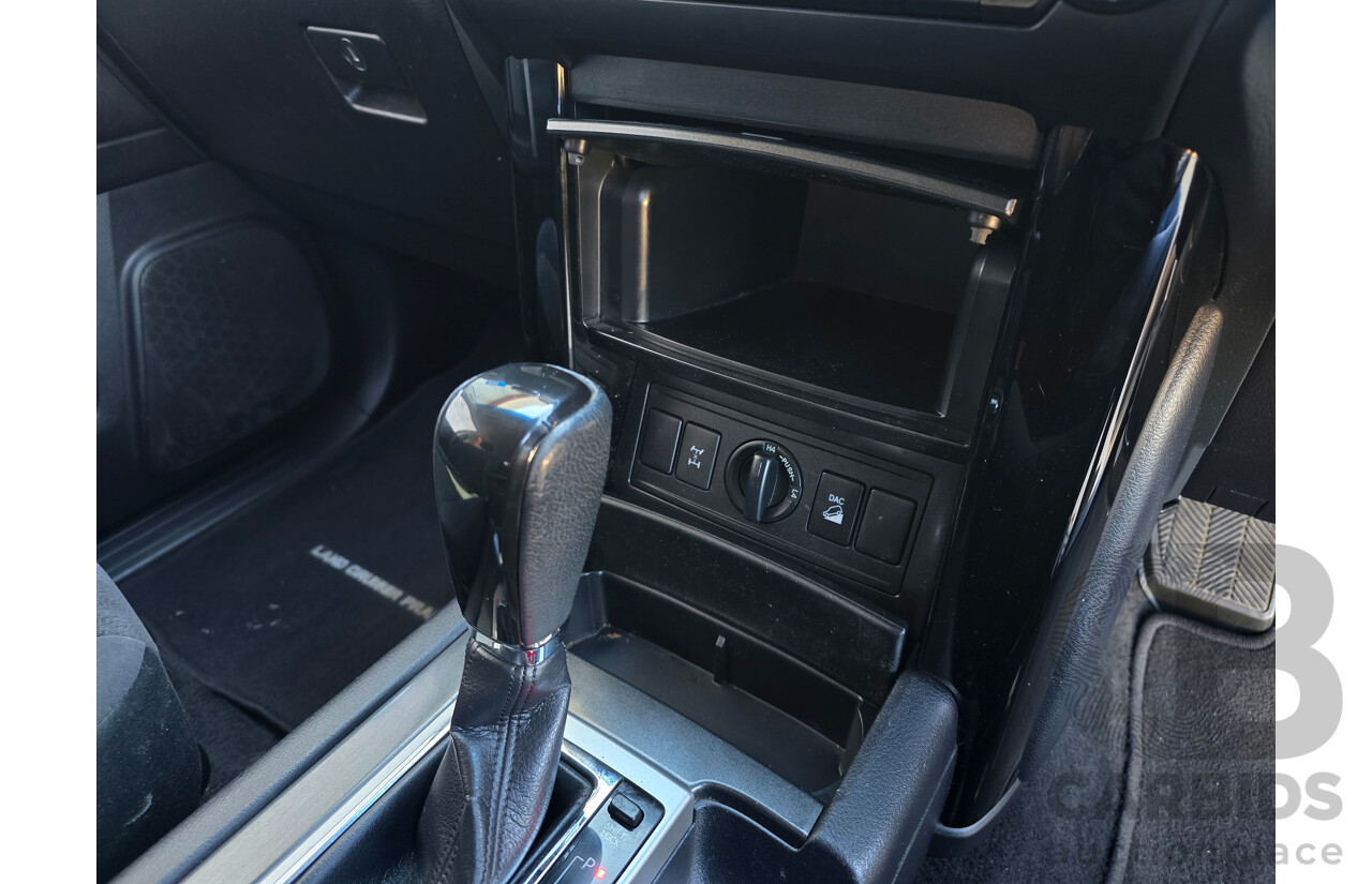 6/2016 Toyota Landcruiser Prado GXL (4x4) GDJ150R MY16 4d Wagon Glacier White Turbo Diesel 2.8L - 7 Seater