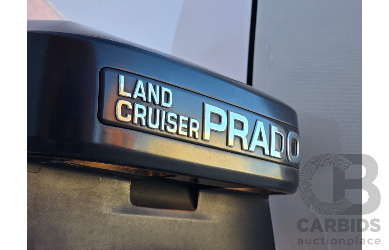 6/2016 Toyota Landcruiser Prado GXL (4x4) GDJ150R MY16 4d Wagon Glacier White Turbo Diesel 2.8L - 7 Seater