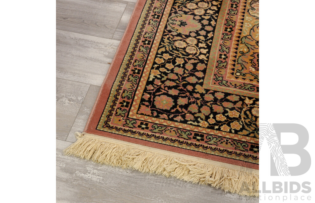 Machine Made Acrylic Carpet with Persian Style Design by Samarin