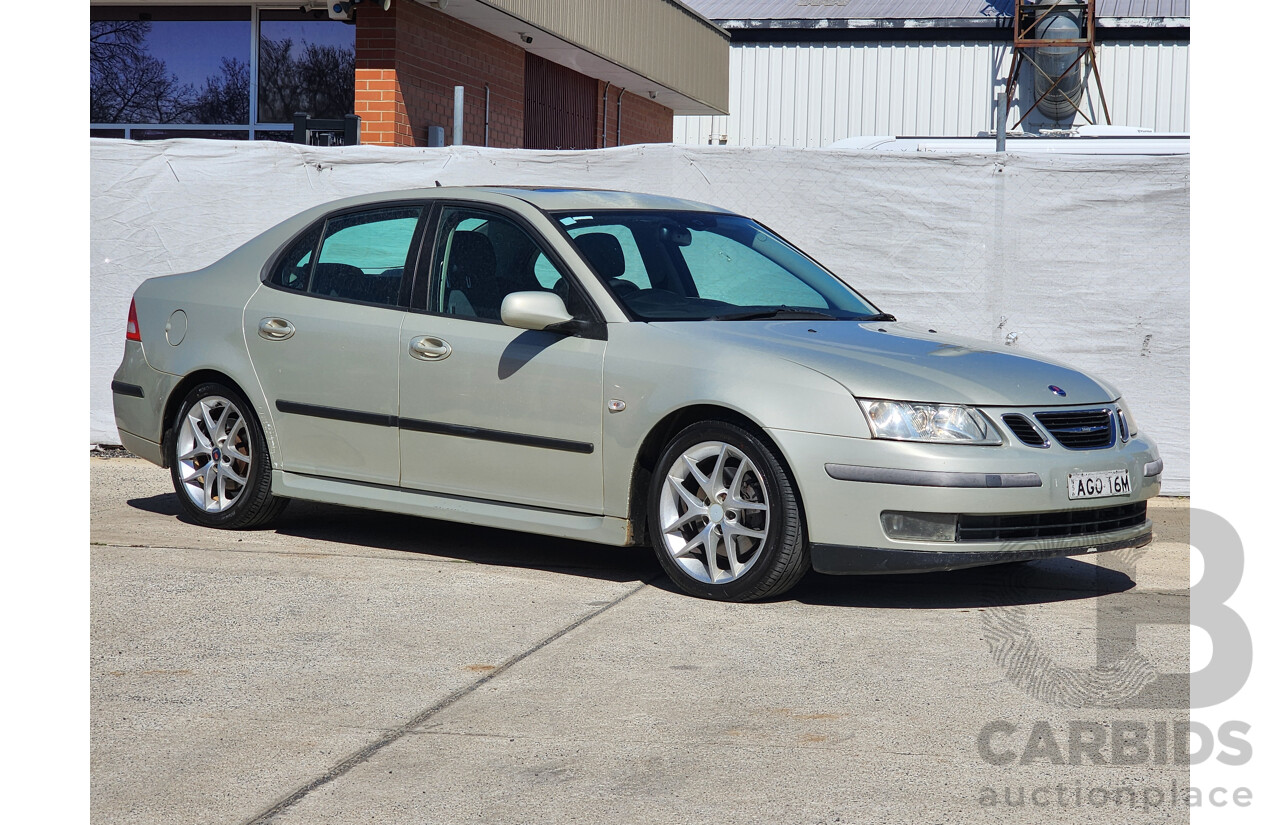 5/2007 Saab 9-3 Vector 2.0T MY07 4d Sedan Silver 2.0L
