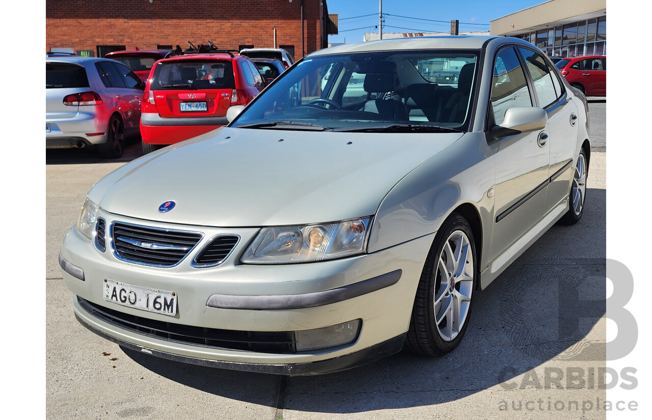 5/2007 Saab 9-3 Vector 2.0T MY07 4d Sedan Silver 2.0L