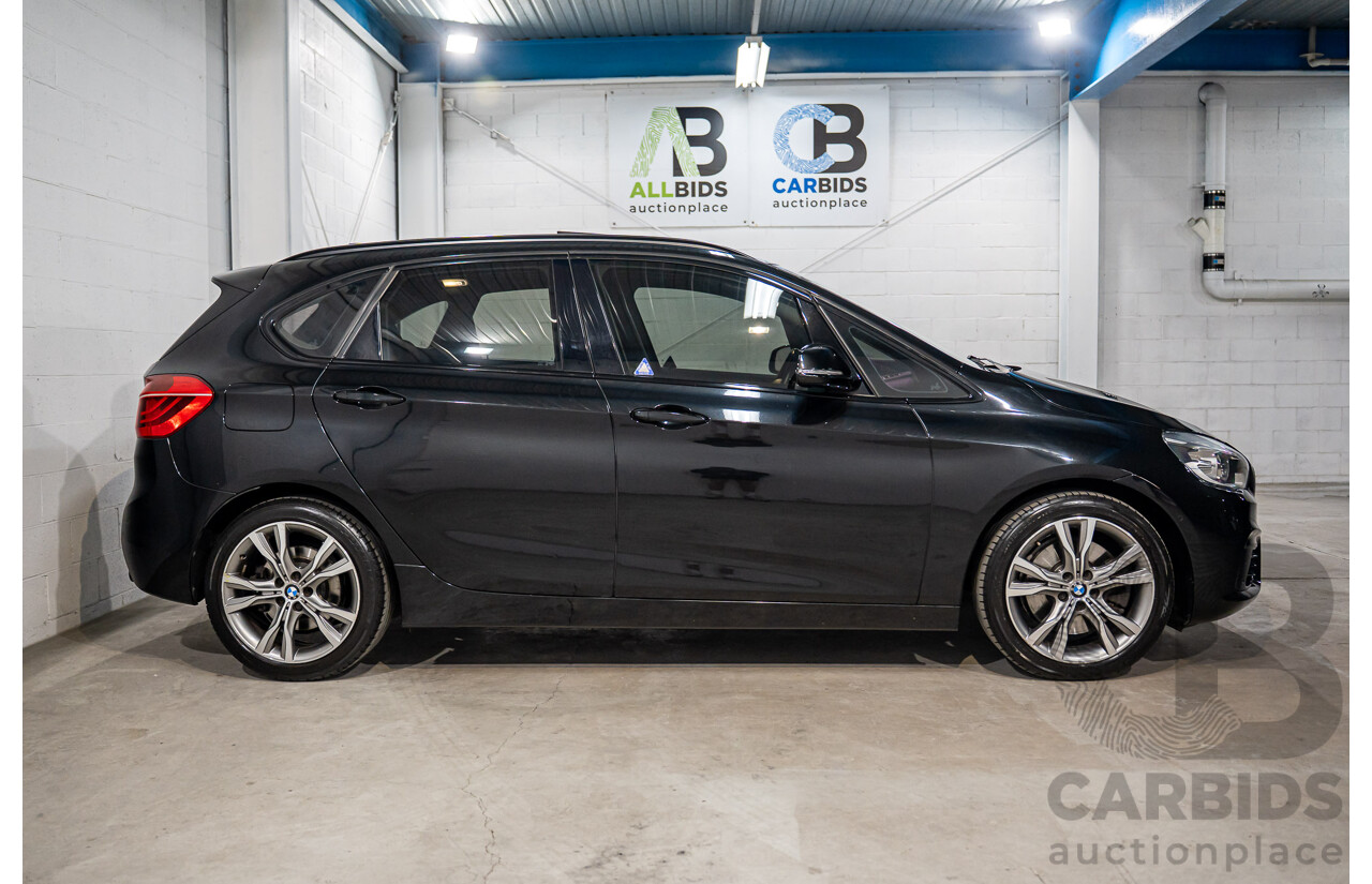 11/2014 BMW 225i Active Tourer Sport Line F45 4d Wagon Black Sapphire Metallic Turbo 2.0L