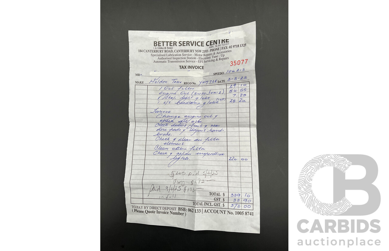 09/2017 Holden Trax LT (FWD) TJ MY18 4d Wagon Boracay Blue Turbo 1.4L