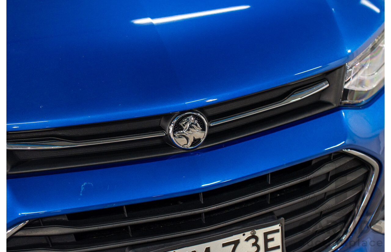 09/2017 Holden Trax LT (FWD) TJ MY18 4d Wagon Boracay Blue Turbo 1.4L