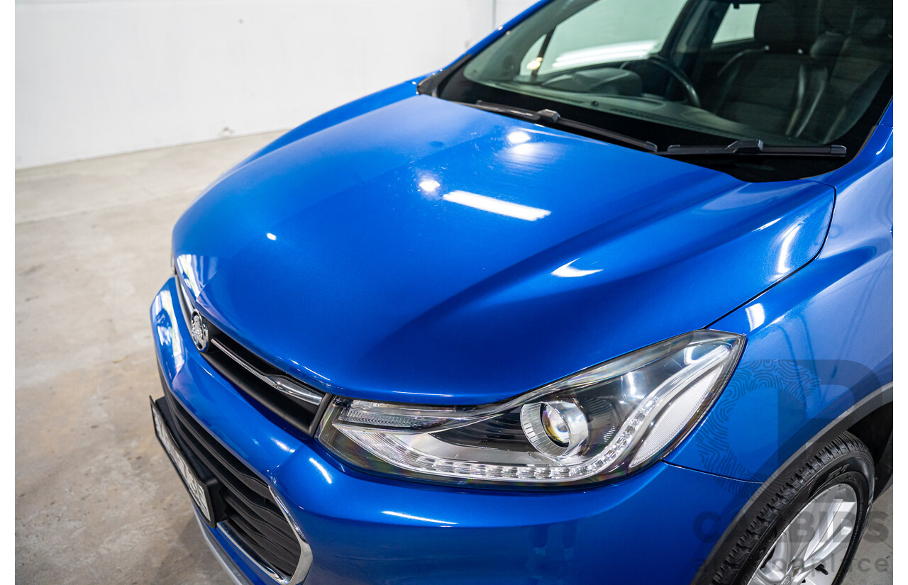 09/2017 Holden Trax LT (FWD) TJ MY18 4d Wagon Boracay Blue Turbo 1.4L