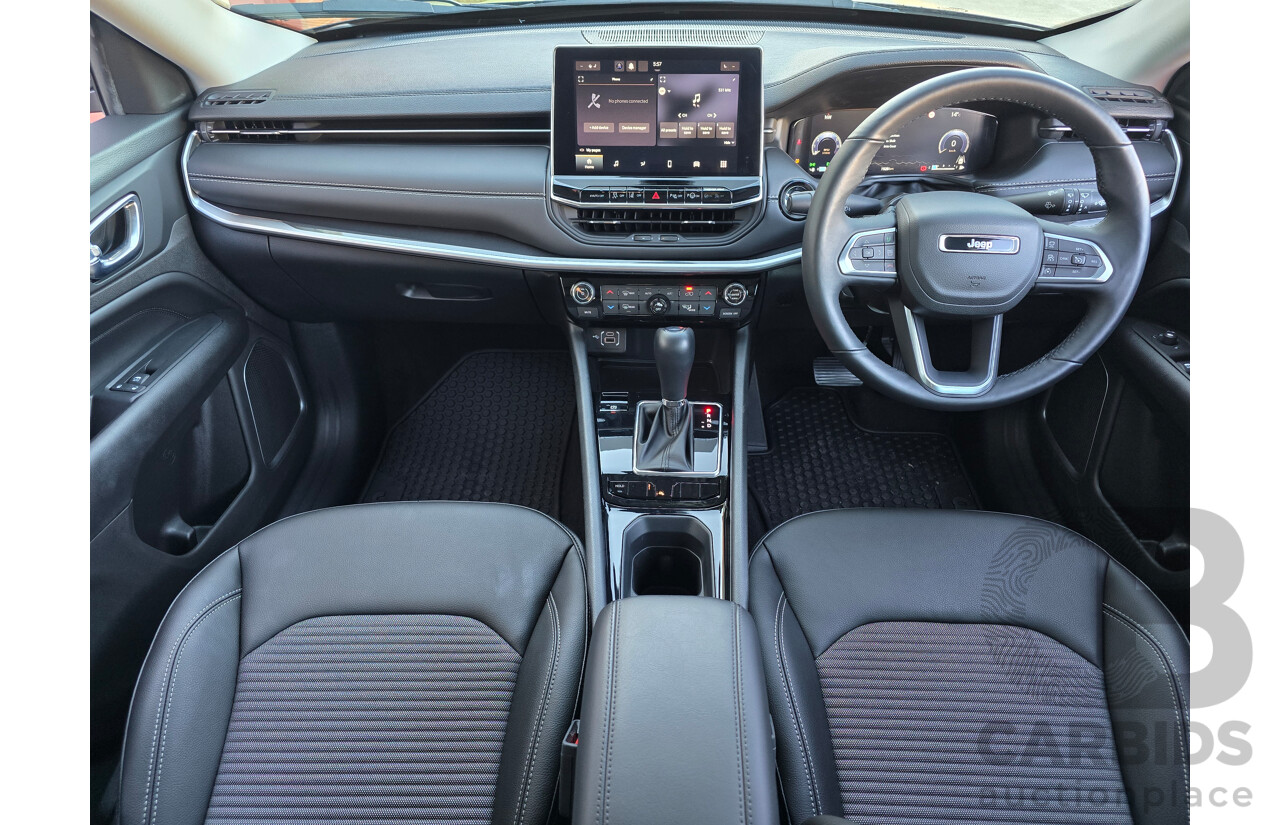 02/2024 Jeep Compass Limited e-Hybrid MY24 MV 4d Wagon Solid Black Turbo 1.5L - 15kw Hybrid