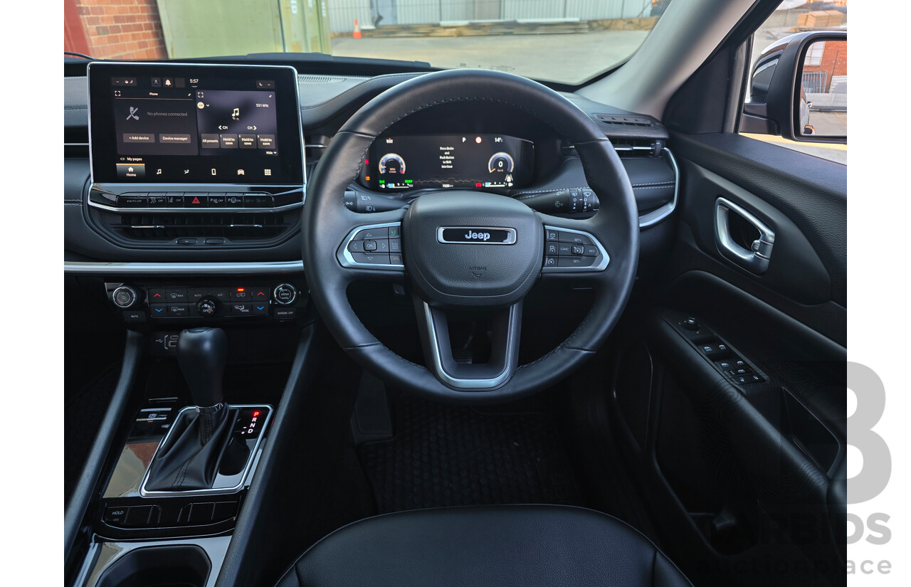 02/2024 Jeep Compass Limited e-Hybrid MY24 MV 4d Wagon Solid Black Turbo 1.5L - 15kw Hybrid