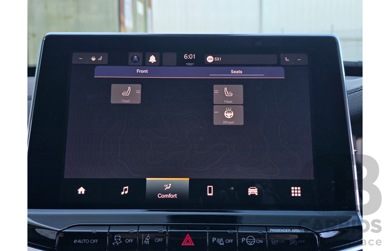 02/2024 Jeep Compass Limited e-Hybrid MY24 MV 4d Wagon Solid Black Turbo 1.5L - 15kw Hybrid