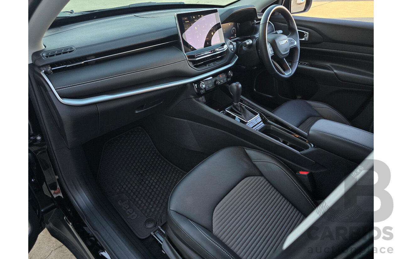 02/2024 Jeep Compass Limited e-Hybrid MY24 MV 4d Wagon Solid Black Turbo 1.5L - 15kw Hybrid