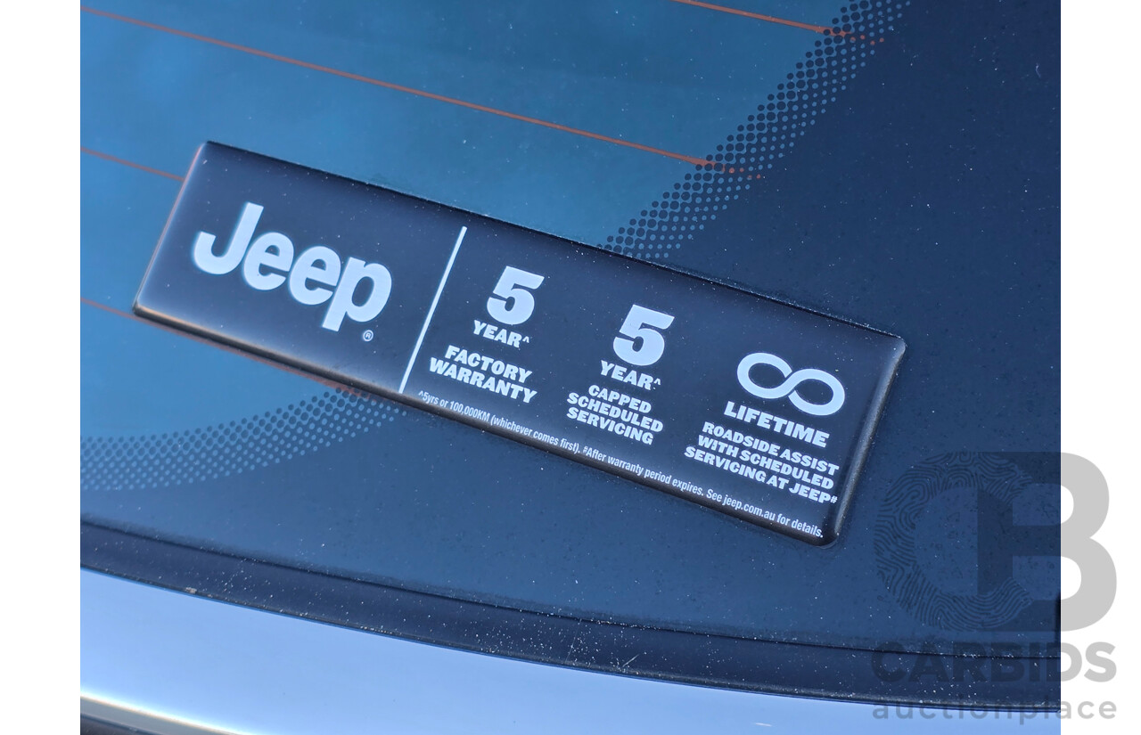 02/2024 Jeep Compass Limited e-Hybrid MY24 MV 4d Wagon Solid Black Turbo 1.5L - 15kw Hybrid