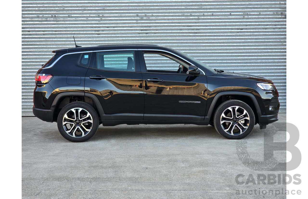 02/2024 Jeep Compass Limited e-Hybrid MY24 MV 4d Wagon Solid Black Turbo 1.5L - 15kw Hybrid