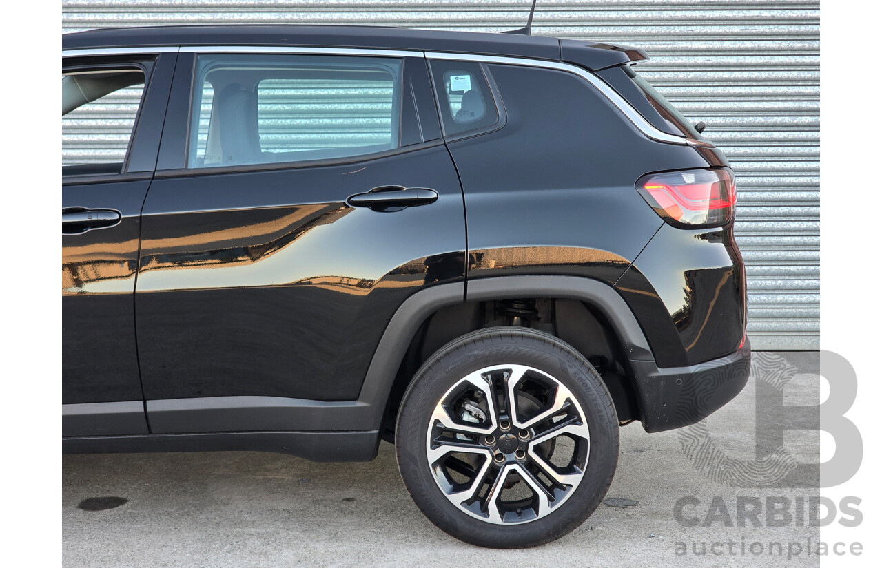 02/2024 Jeep Compass Limited e-Hybrid MY24 MV 4d Wagon Solid Black Turbo 1.5L - 15kw Hybrid