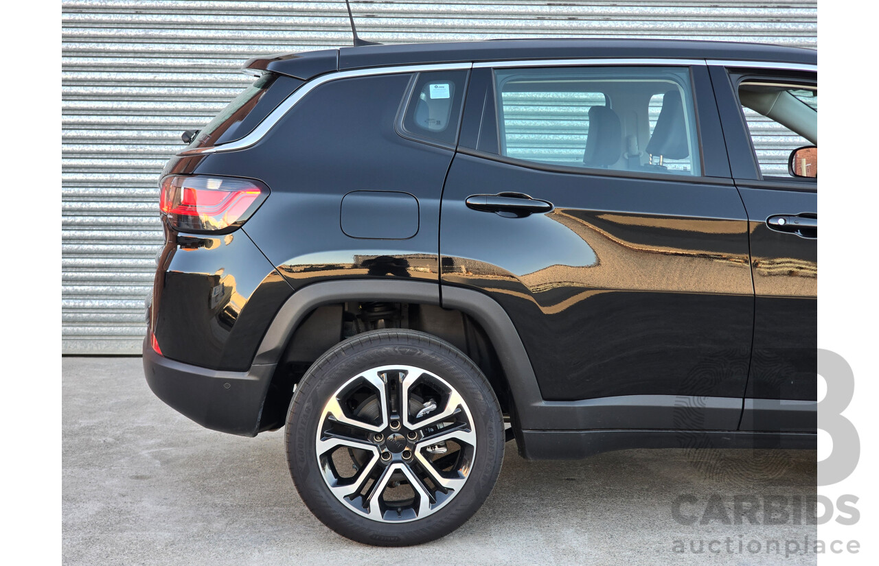 02/2024 Jeep Compass Limited e-Hybrid MY24 MV 4d Wagon Solid Black Turbo 1.5L - 15kw Hybrid