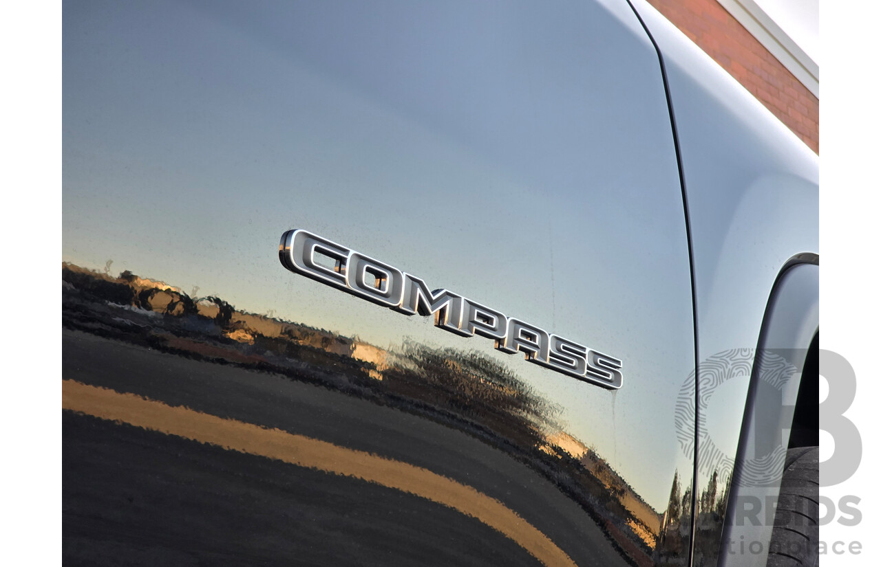 02/2024 Jeep Compass Limited e-Hybrid MY24 MV 4d Wagon Solid Black Turbo 1.5L - 15kw Hybrid