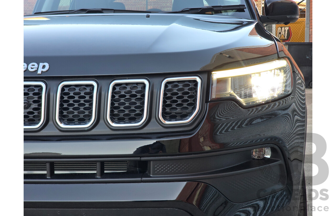 02/2024 Jeep Compass Limited e-Hybrid MY24 MV 4d Wagon Solid Black Turbo 1.5L - 15kw Hybrid