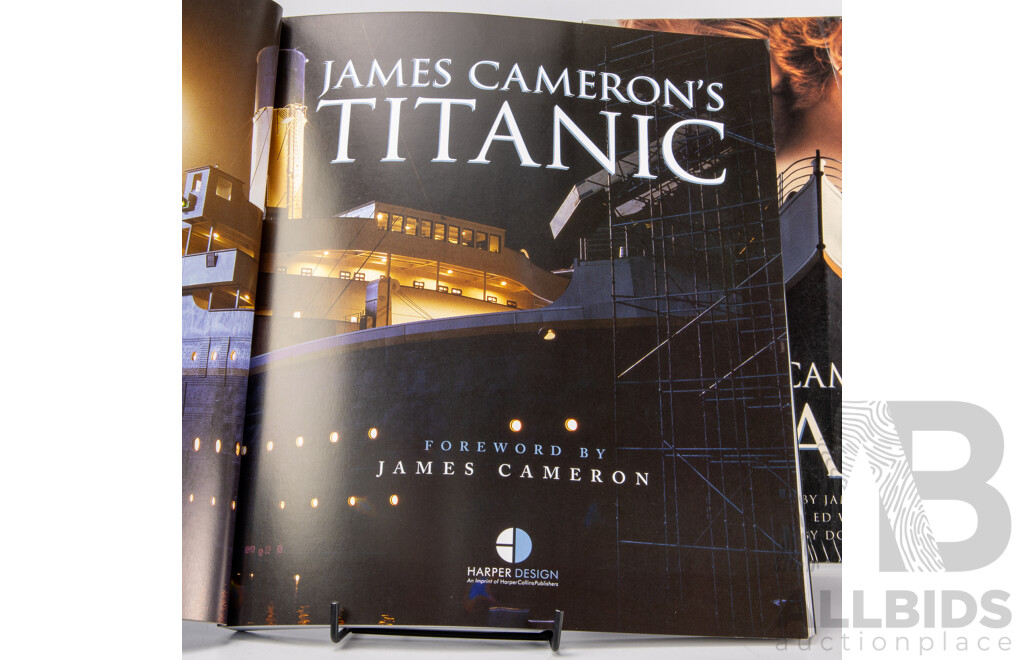 Collection Books Regarding the Titanic, Mostly Hardcovers, Including K Marshalls Art of the Titanic and More