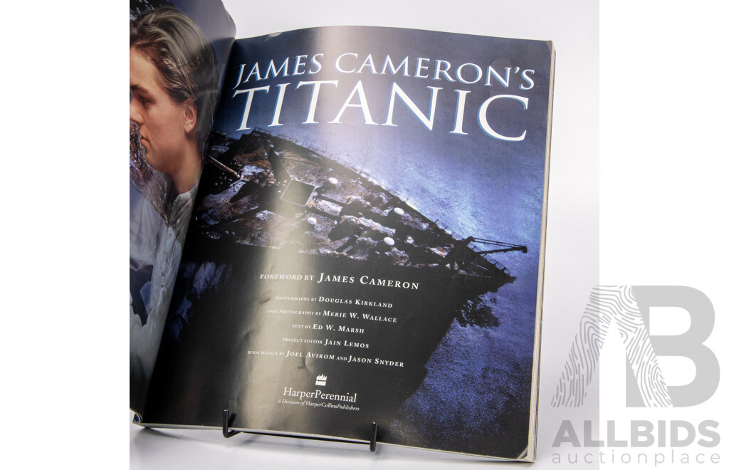 Collection Books Regarding the Titanic, Mostly Hardcovers, Including K Marshalls Art of the Titanic and More