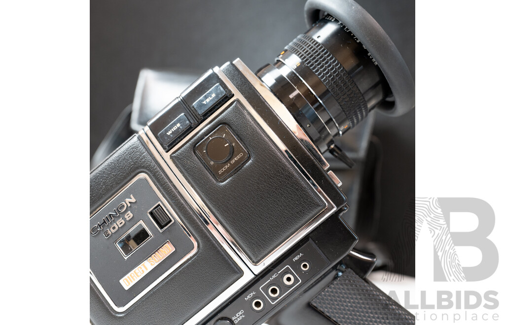 Collection Cameras Including Chinon 805 S Film Camera in Bag, Kodak Advantix 2100 Auto in Box and More