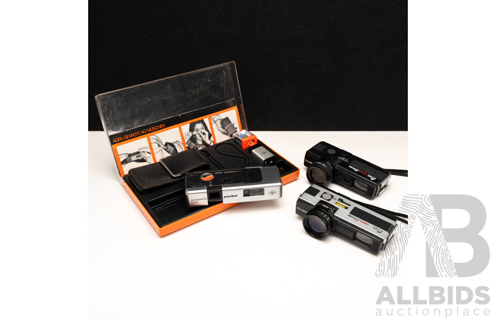 Vintage 110 Film Pocket Camera Collection