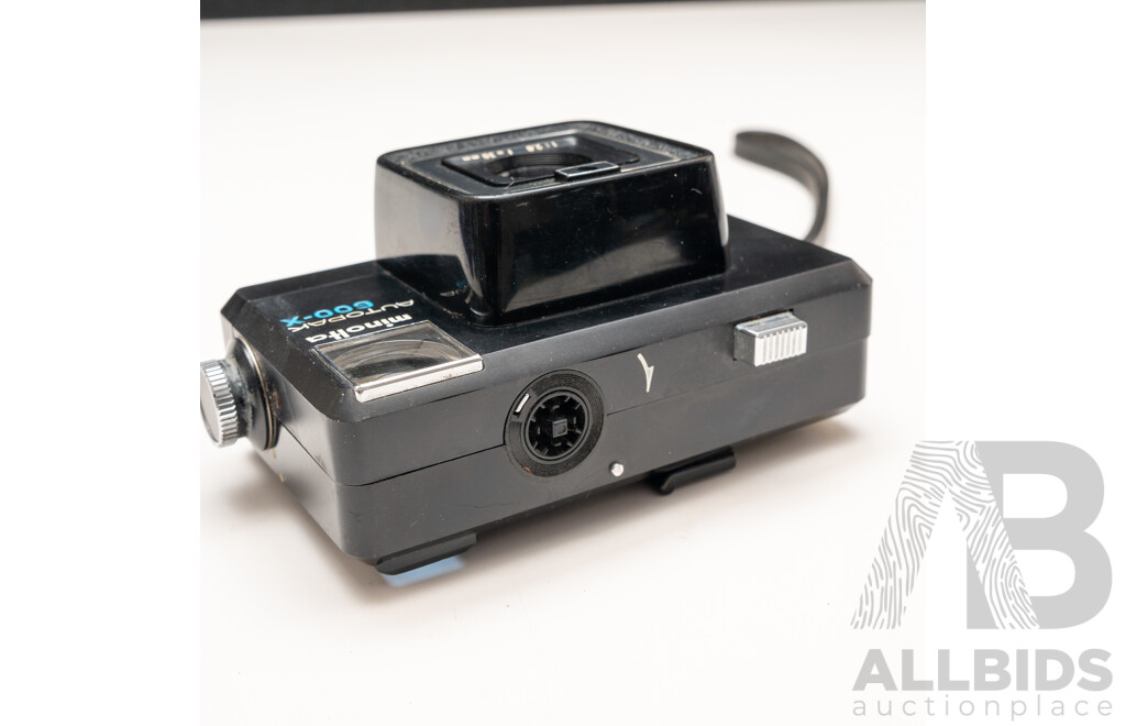 Pair of Vintage Minolta Autopak 126 Film Cameras