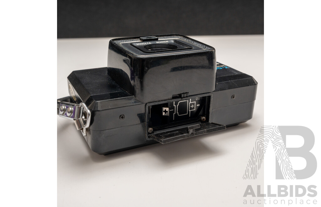 Pair of Vintage Minolta Autopak 126 Film Cameras