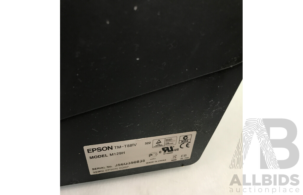Epson (TM-T88IV) Thermal Printers with Thermal Paper Rolls