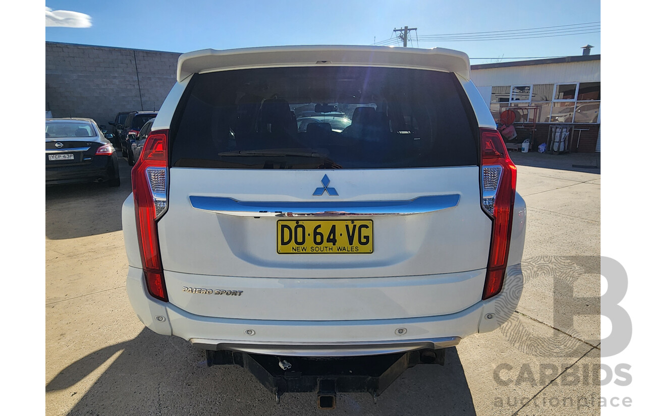 9/2019 Mitsubishi Pajero Sport GLS (4x4) QE MY19 4d Wagon White 2.4 L