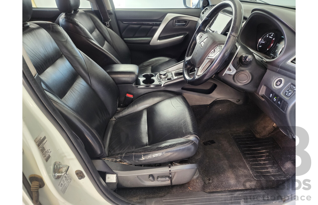 9/2019 Mitsubishi Pajero Sport GLS (4x4) QE MY19 4d Wagon White 2.4 L