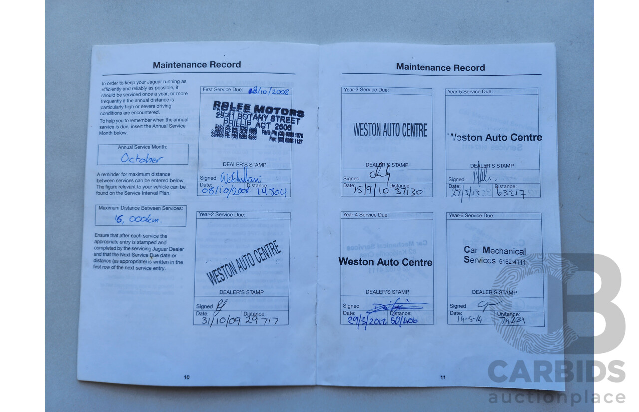 10/2007 Jaguar X Type 2.1 V6 LE MY08 4d Sedan Silver 2.1L