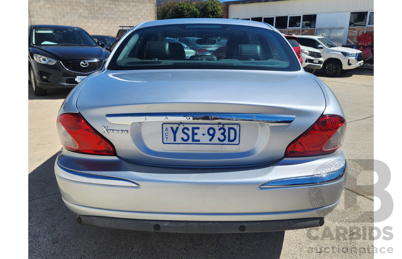 10/2007 Jaguar X Type 2.1 V6 LE MY08 4d Sedan Silver 2.1L