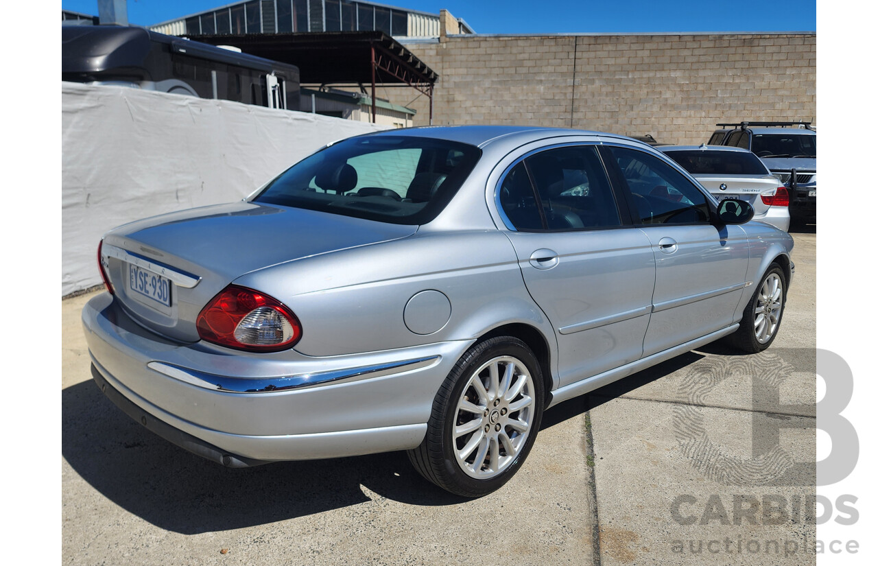 10/2007 Jaguar X Type 2.1 V6 LE MY08 4d Sedan Silver 2.1L
